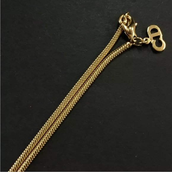 Christian Dior Gold Tone Necklace - Picture 6 of 8